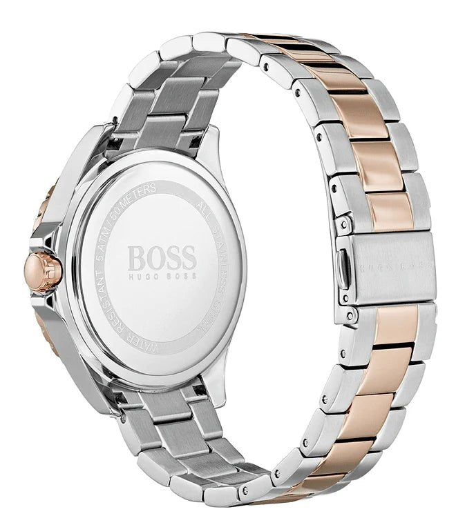 Praise Two-Tone Stainless Steel Watch with Rose Gold Accents - 1502446 - Image 4